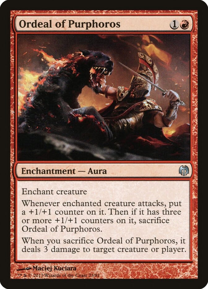 Ordeal of Purphoros [Duel Decks: Heroes vs. Monsters] MTG Single Magic: The Gathering  | Multizone: Comics And Games