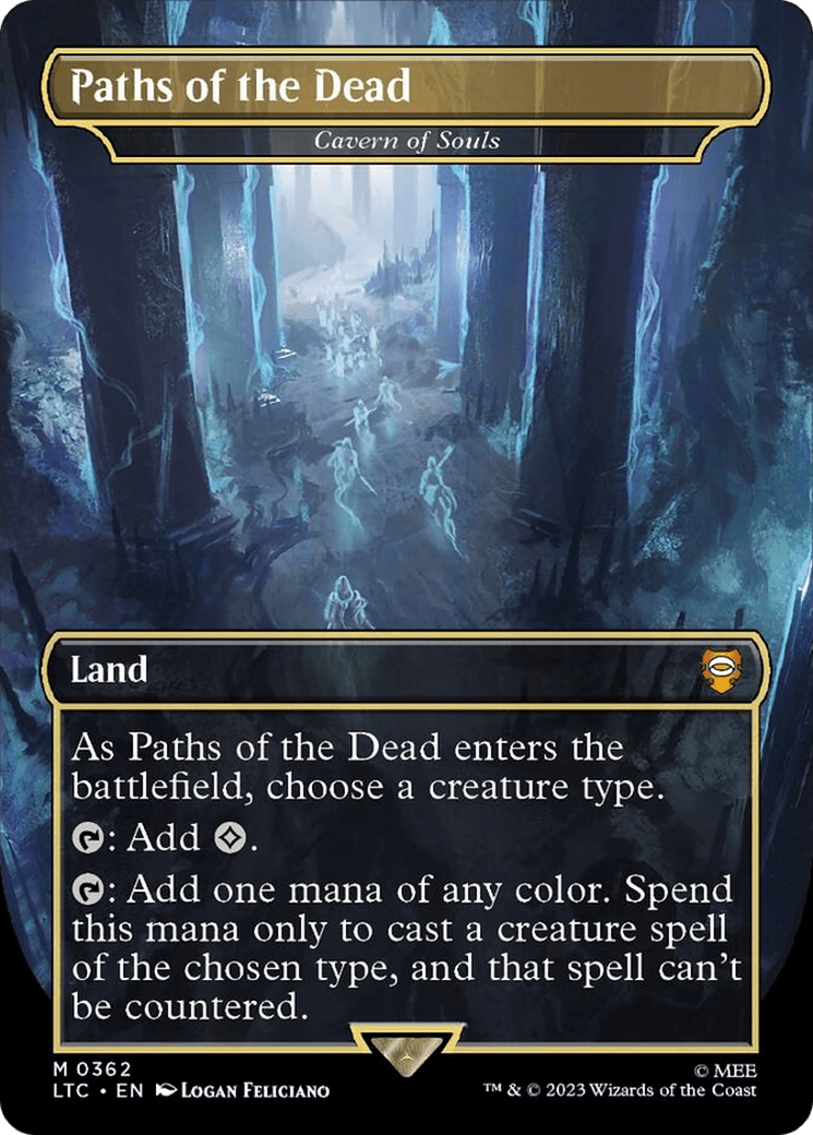 Cavern of Souls - Paths of the Dead [The Lord of the Rings: Tales of Middle-Earth Commander] MTG Single Magic: The Gathering  | Multizone: Comics And Games