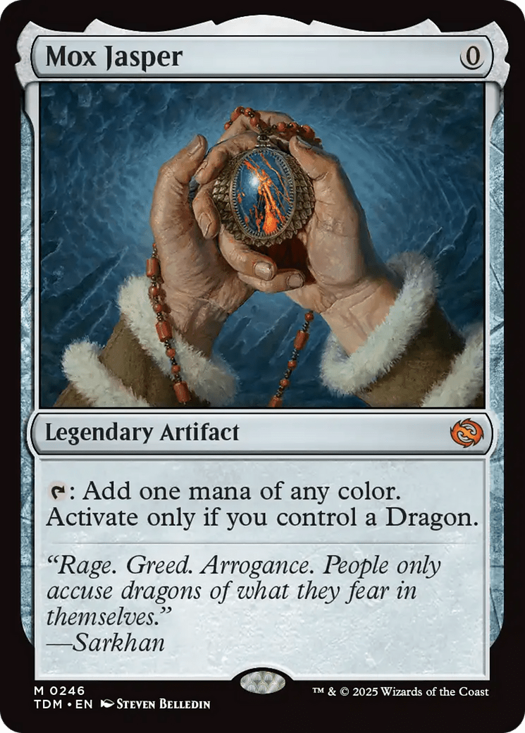 Mox Jasper [Tarkir: Dragonstorm] MTG Single Magic: The Gathering  | Multizone: Comics And Games