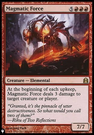 Magmatic Force [The List] MTG Single Magic: The Gathering  | Multizone: Comics And Games