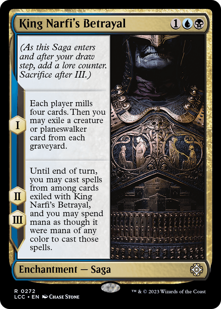King Narfi's Betrayal [The Lost Caverns of Ixalan Commander] MTG Single Magic: The Gathering  | Multizone: Comics And Games