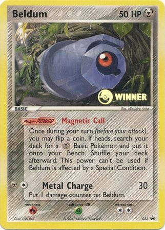 Beldum (022) (Winner Promo) [League & Championship Cards] Pokemon Single Pokémon  | Multizone: Comics And Games