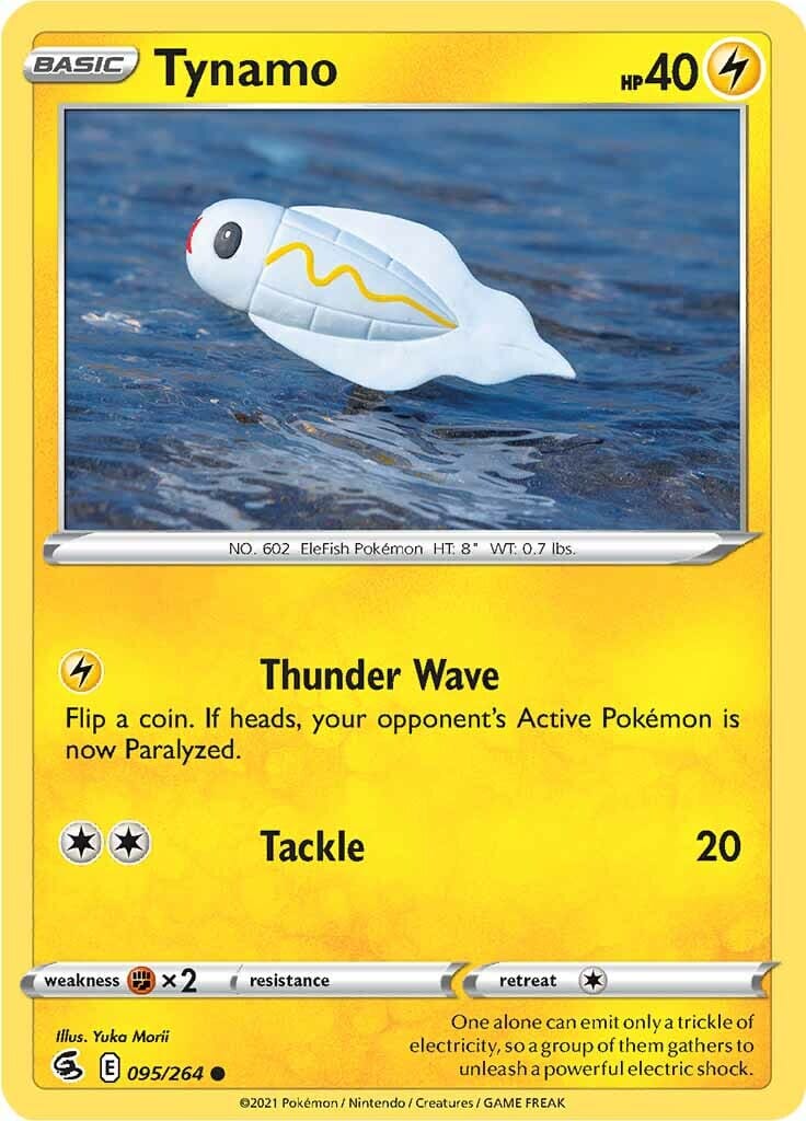 Tynamo (095/264) [Sword & Shield: Fusion Strike] Pokemon Single Pokémon  | Multizone: Comics And Games