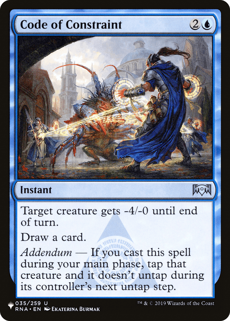 Code of Constraint [The List] MTG Single Magic: The Gathering  | Multizone: Comics And Games