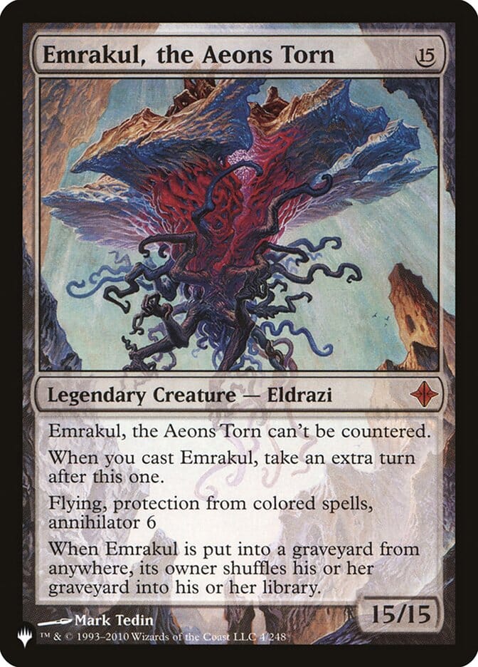 Emrakul, the Aeons Torn [The List] MTG Single Magic: The Gathering  | Multizone: Comics And Games