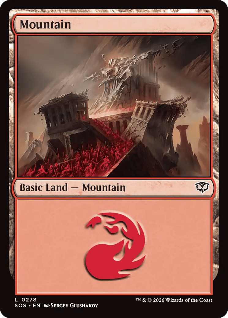 Mountain (0278) [Secrets of Strixhaven] MTG Single Magic: The Gathering  | Multizone: Comics And Games