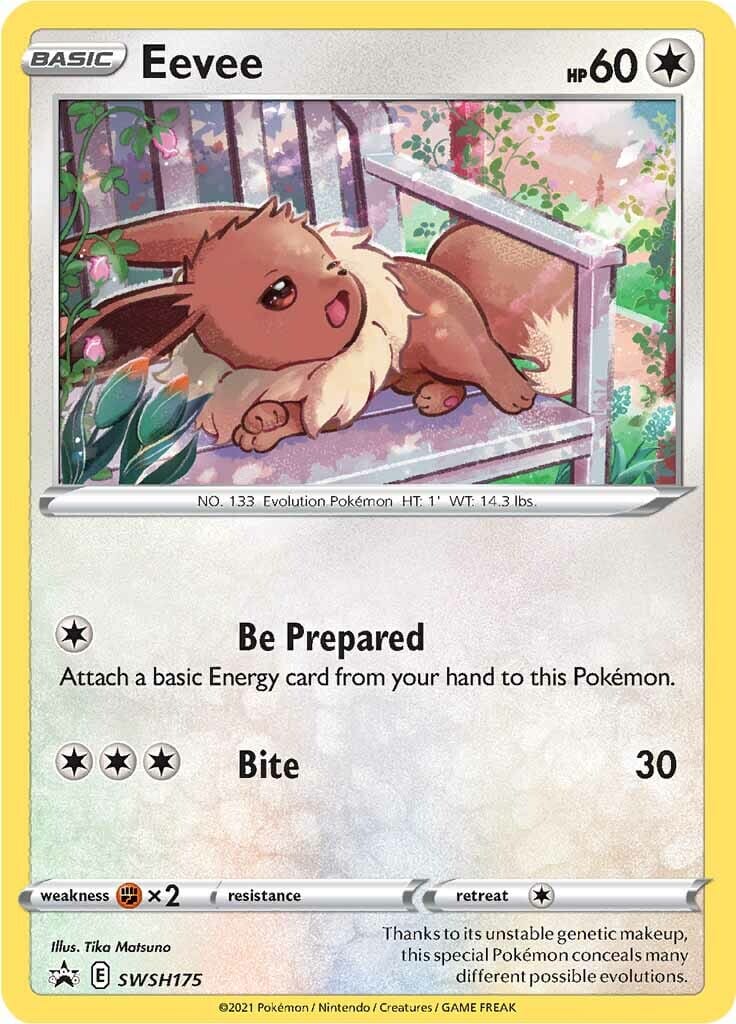 Eevee (SWSH175) [Sword & Shield: Black Star Promos] Pokemon Single Pokémon  | Multizone: Comics And Games
