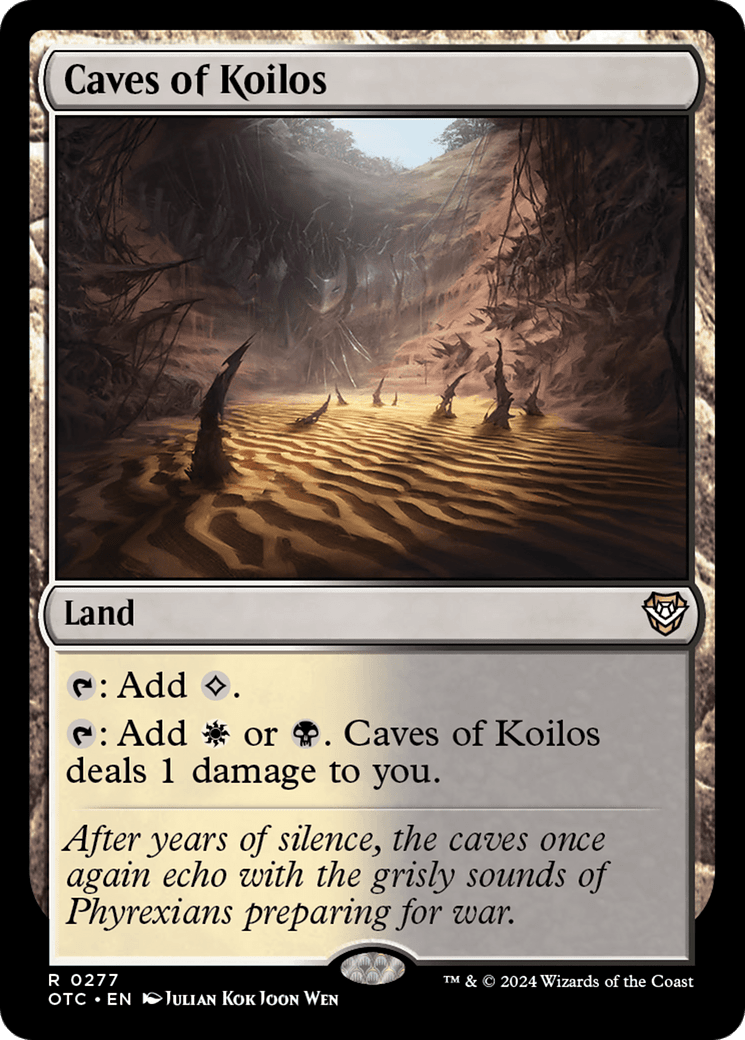 Caves of Koilos [Outlaws of Thunder Junction Commander] MTG Single Magic: The Gathering  | Multizone: Comics And Games