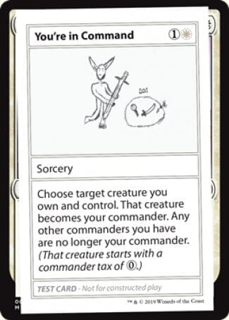 You're in Command (2021 Edition) [Mystery Booster Playtest Cards] MTG Single Magic: The Gathering  | Multizone: Comics And Games