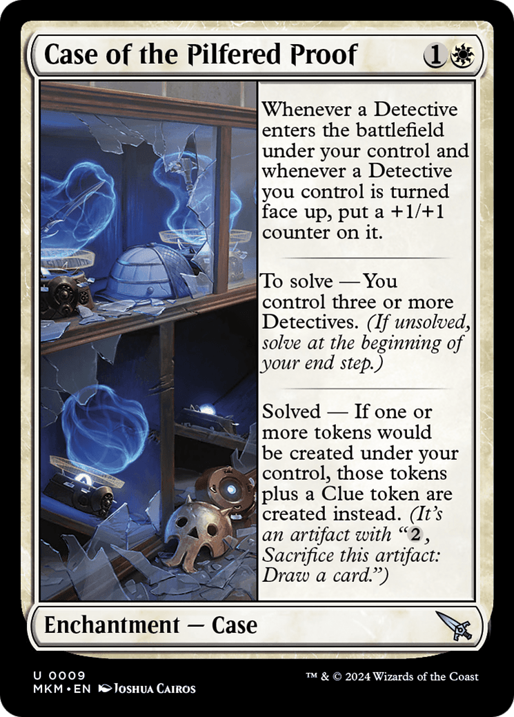 Case of the Pilfered Proof [Murders at Karlov Manor] MTG Single Magic: The Gathering  | Multizone: Comics And Games