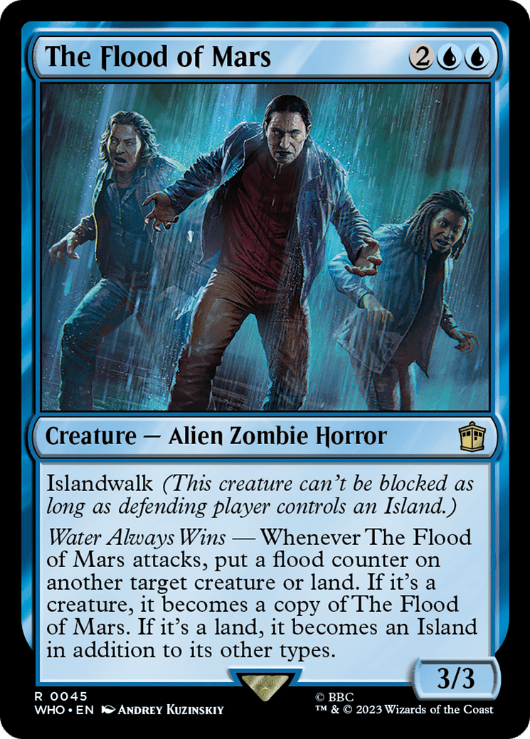 The Flood of Mars [Doctor Who] MTG Single Magic: The Gathering  | Multizone: Comics And Games