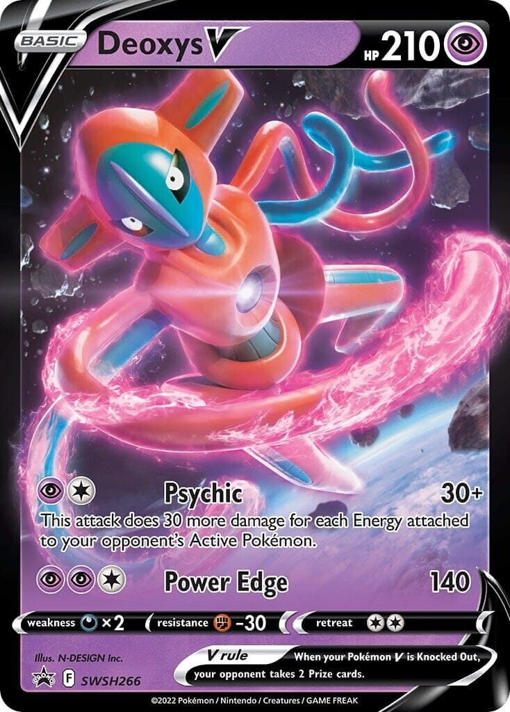 Deoxys V (SWSH266) [Sword & Shield: Black Star Promos] Pokemon Single Pokémon  | Multizone: Comics And Games