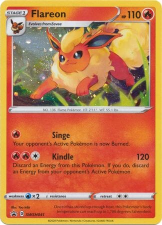 Flareon (SWSH041) [Sword & Shield: Black Star Promos] Pokemon Single Pokémon  | Multizone: Comics And Games