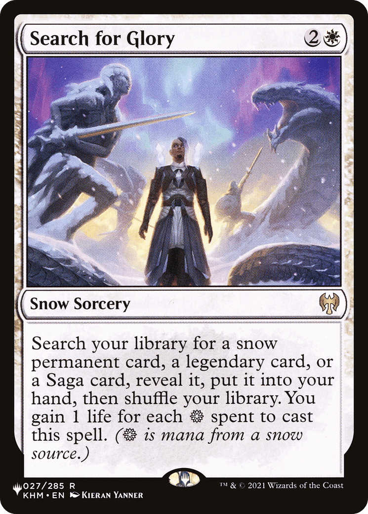 Search for Glory [Secret Lair: Angels] MTG Single Magic: The Gathering  | Multizone: Comics And Games