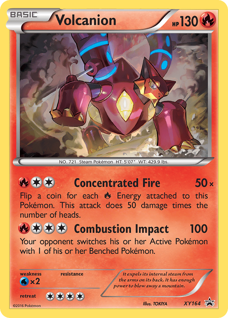 Volcanion (XY164) [XY: Black Star Promos] Pokemon Single Pokémon  | Multizone: Comics And Games