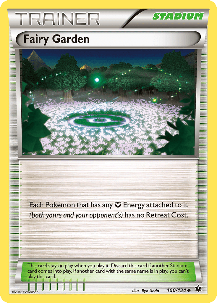 Fairy Garden (100/124) [XY: Fates Collide] Pokemon Single Pokémon  | Multizone: Comics And Games