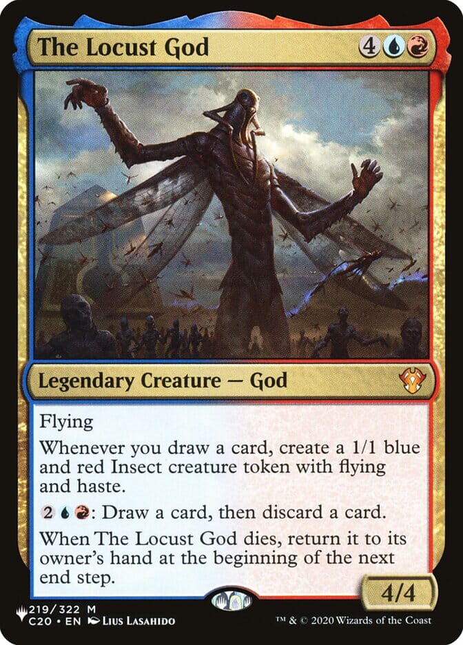 The Locust God [Secret Lair: Heads I Win, Tails You Lose] MTG Single Magic: The Gathering  | Multizone: Comics And Games