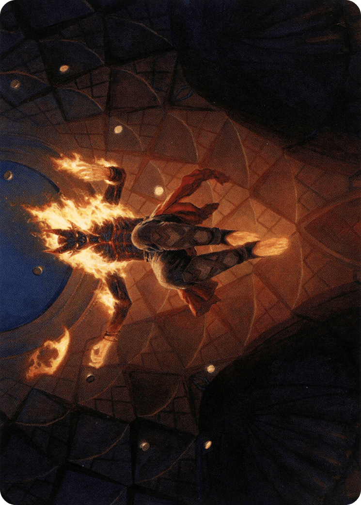 Yusri, Fortune's Flame Art Card [Modern Horizons 2 Art Series] MTG Single Magic: The Gathering  | Multizone: Comics And Games