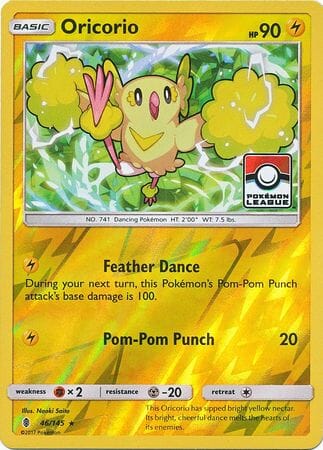 Oricorio (46/145) (League Promo) [Sun & Moon: Guardians Rising] Pokemon Single Pokémon  | Multizone: Comics And Games