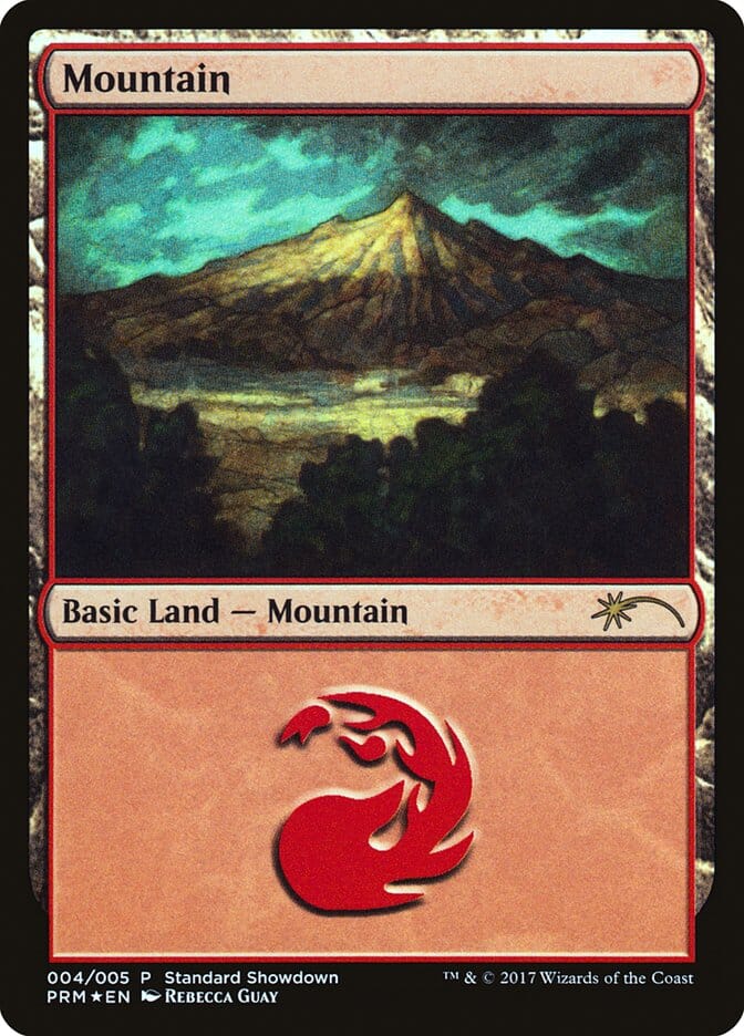 Mountain (Rebecca Guay) [Standard Showdown Promos] MTG Single Magic: The Gathering  | Multizone: Comics And Games
