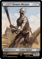 Treasure (0019) // Zombie Mutant Double-Sided Token [Fallout Tokens] MTG Single Magic: The Gathering  | Multizone: Comics And Games