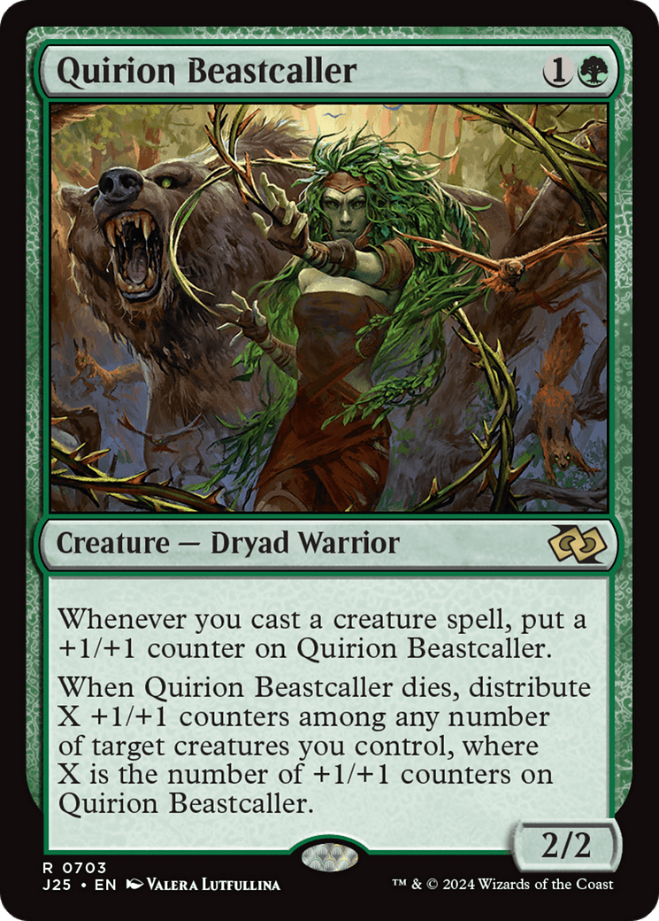 Quirion Beastcaller [Foundations Jumpstart] MTG Single Magic: The Gathering  | Multizone: Comics And Games
