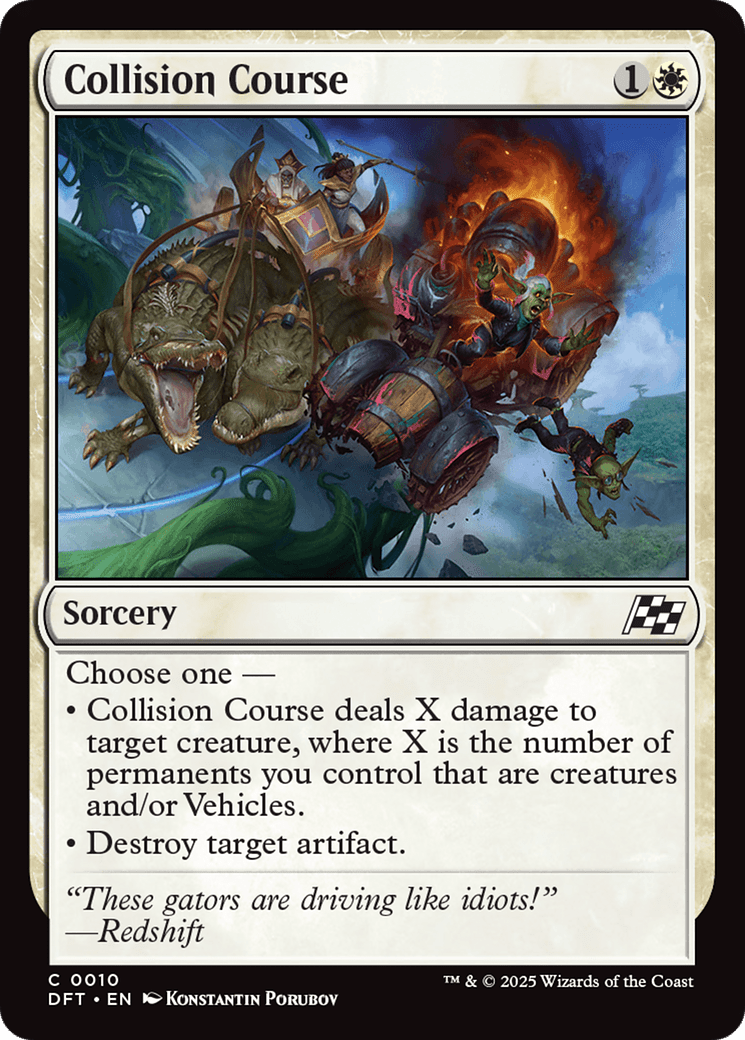 Collision Course [Aetherdrift] MTG Single Magic: The Gathering  | Multizone: Comics And Games