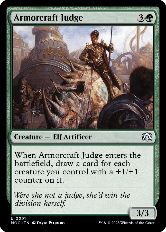 Armorcraft Judge [March of the Machine Commander] MTG Single Magic: The Gathering  | Multizone: Comics And Games