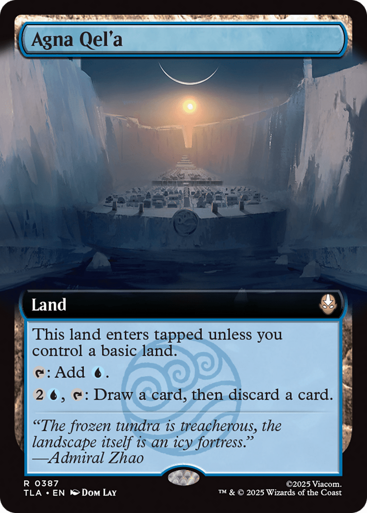 Agna Qel'a (Extended Art) [Avatar: The Last Airbender] MTG Single Magic: The Gathering  | Multizone: Comics And Games