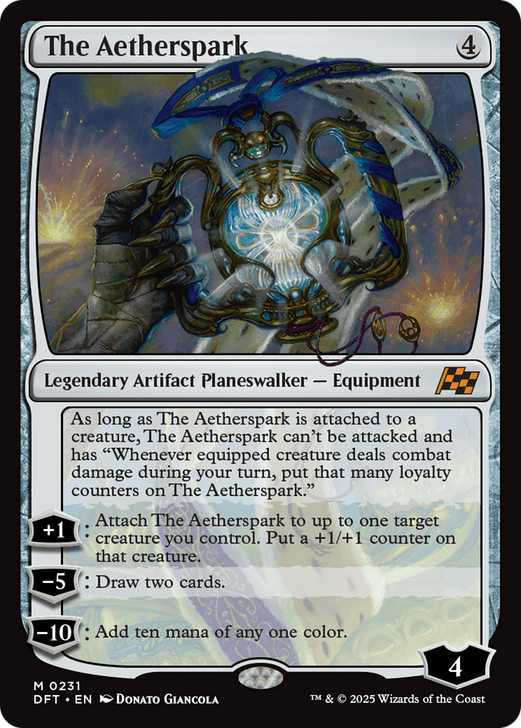 The Aetherspark [Aetherdrift] MTG Single Magic: The Gathering  | Multizone: Comics And Games