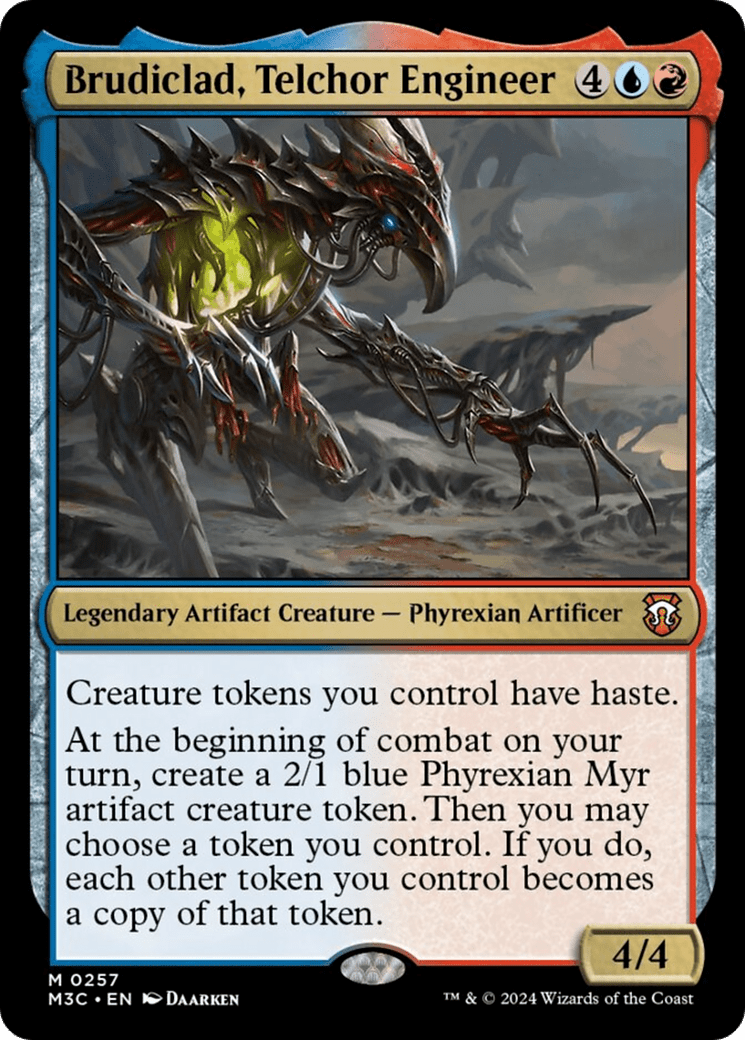 Brudiclad, Telchor Engineer (Ripple Foil) [Modern Horizons 3 Commander] MTG Single Magic: The Gathering  | Multizone: Comics And Games