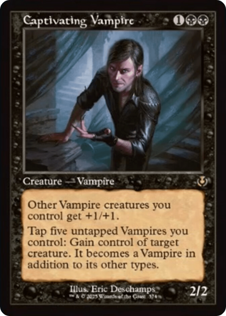 Captivating Vampire (Retro Frame) [Innistrad Remastered] MTG Single Magic: The Gathering  | Multizone: Comics And Games