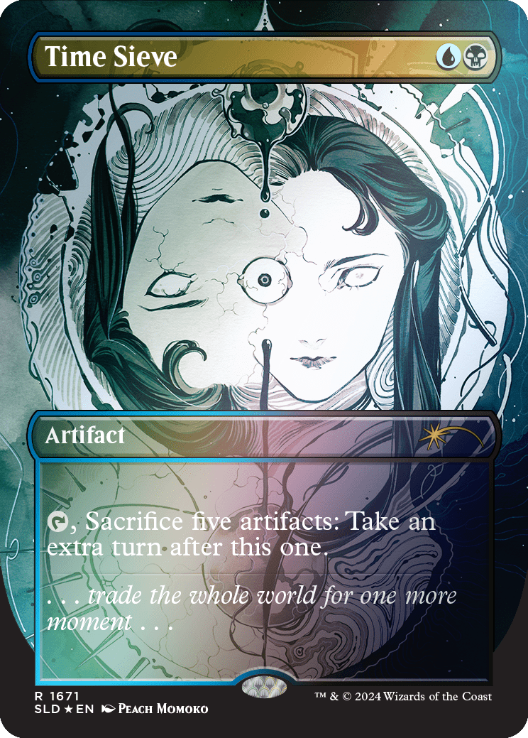 Time Sieve (Rainbow Foil) [Secret Lair Drop Series] MTG Single Magic: The Gathering  | Multizone: Comics And Games
