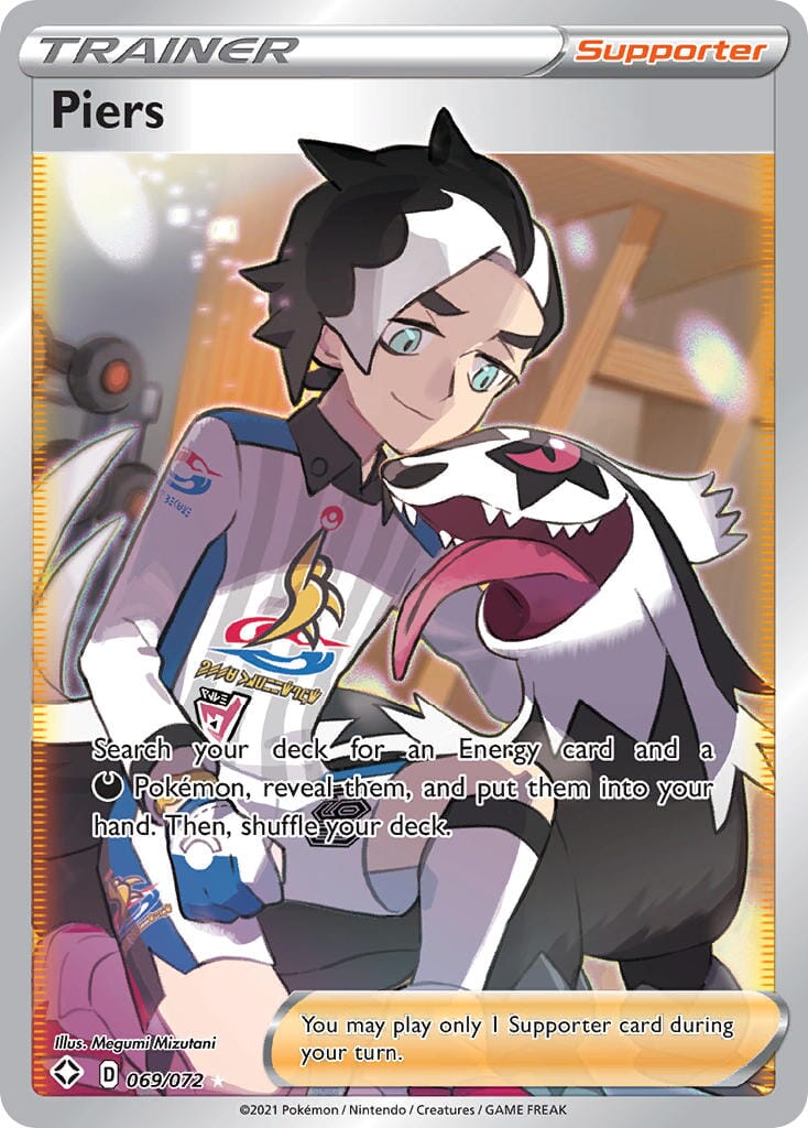 Piers (069/072) [Sword & Shield: Shining Fates] Pokemon Single Pokémon  | Multizone: Comics And Games