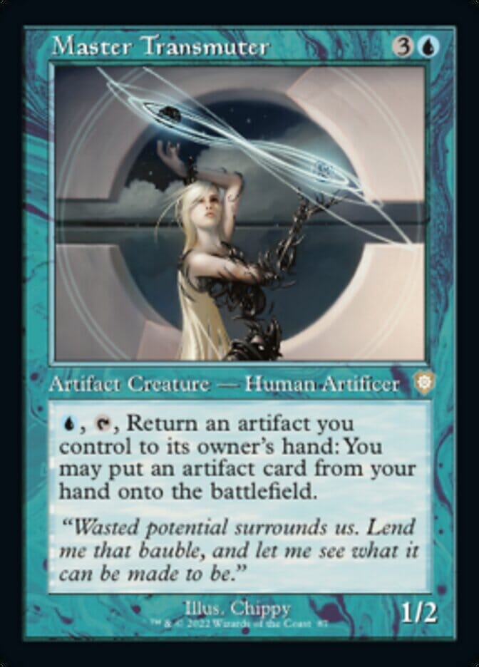 Master Transmuter (Retro) [The Brothers' War Commander] MTG Single Magic: The Gathering  | Multizone: Comics And Games