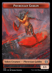 Rebel // Phyrexian Goblin Double-Sided Token [Phyrexia: All Will Be One Tokens] MTG Single Magic: The Gathering  | Multizone: Comics And Games