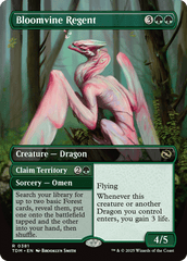 Bloomvine Regent (Borderless) [Tarkir: Dragonstorm] MTG Single Magic: The Gathering  | Multizone: Comics And Games