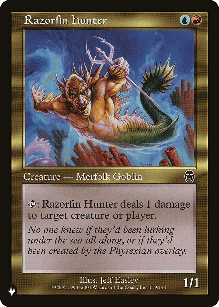 Razorfin Hunter [The List] MTG Single Magic: The Gathering  | Multizone: Comics And Games