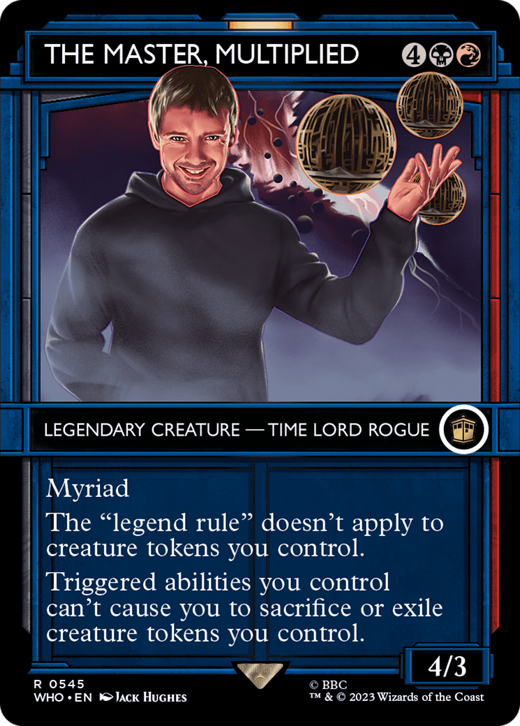 The Master, Multiplied (Showcase) [Doctor Who] MTG Single Magic: The Gathering  | Multizone: Comics And Games