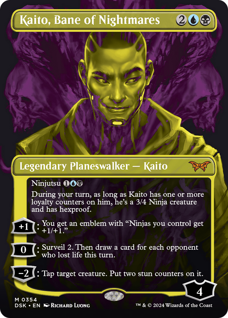 Kaito, Bane of Nightmares (Showcase) [Duskmourn: House of Horror] | Multizone: Comics And Games