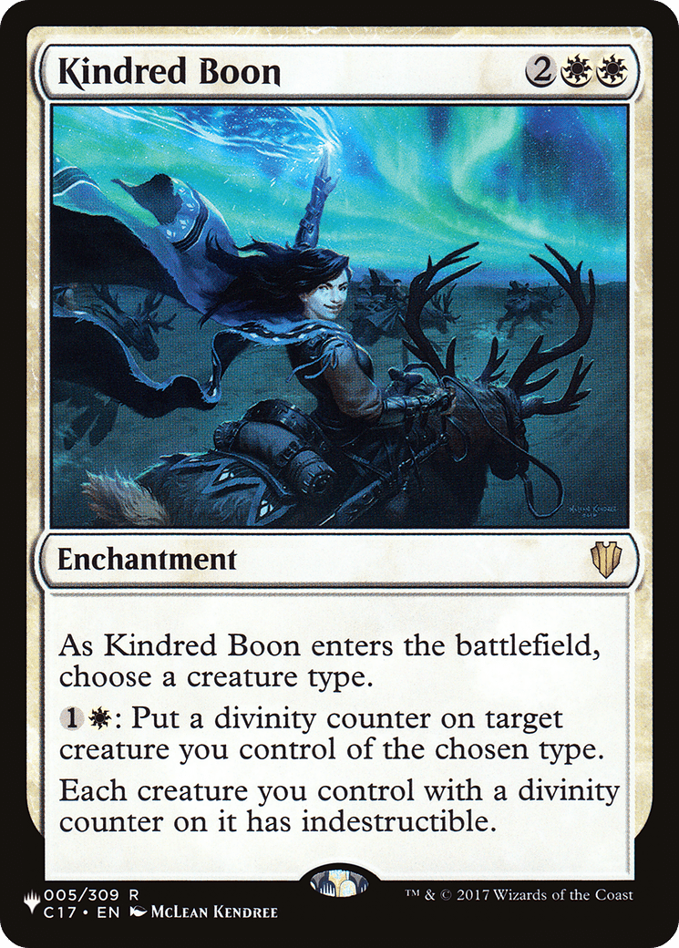 Kindred Boon [Secret Lair: Angels] MTG Single Magic: The Gathering  | Multizone: Comics And Games