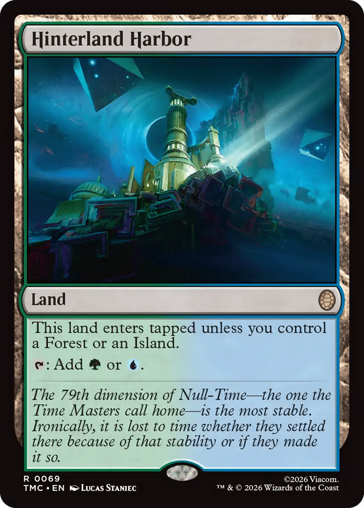 Hinterland Harbor [Teenage Mutant Ninja Turtles Commander] MTG Single Magic: The Gathering  | Multizone: Comics And Games