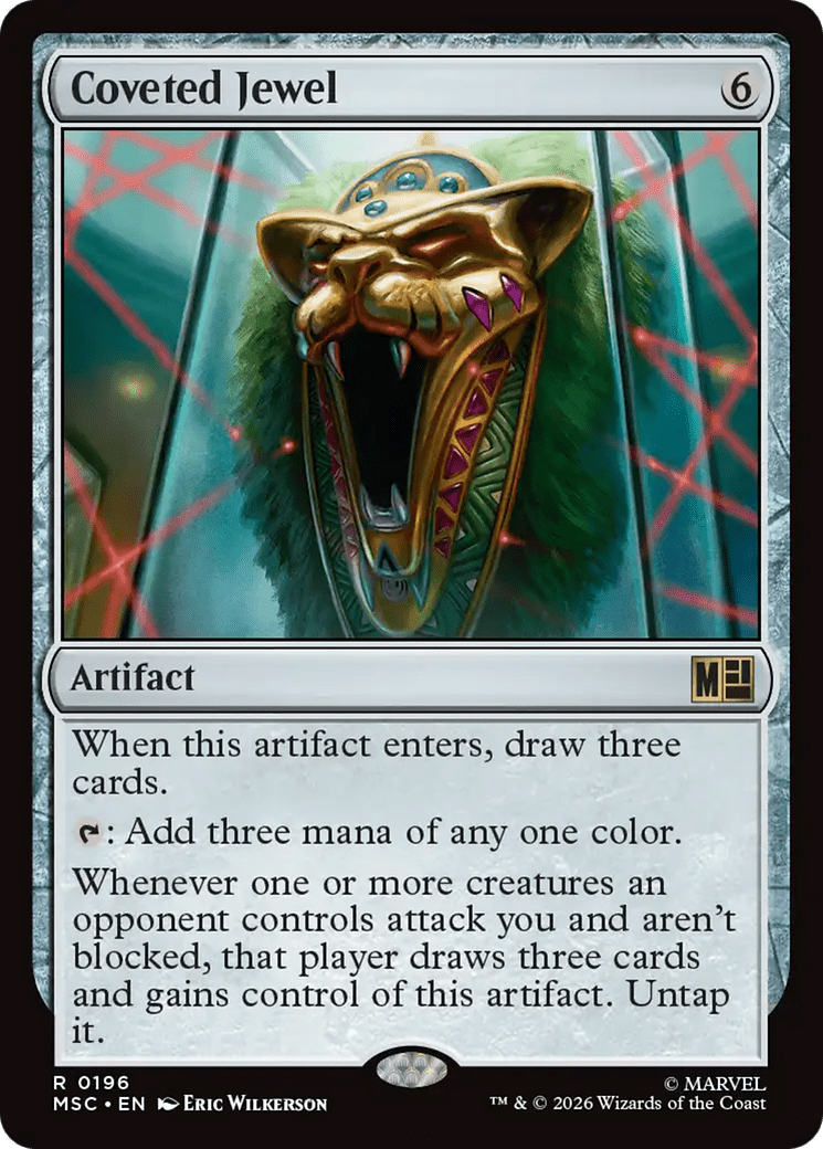 Coveted Jewel [Marvel Super Heroes Commander] MTG Single Magic: The Gathering  | Multizone: Comics And Games