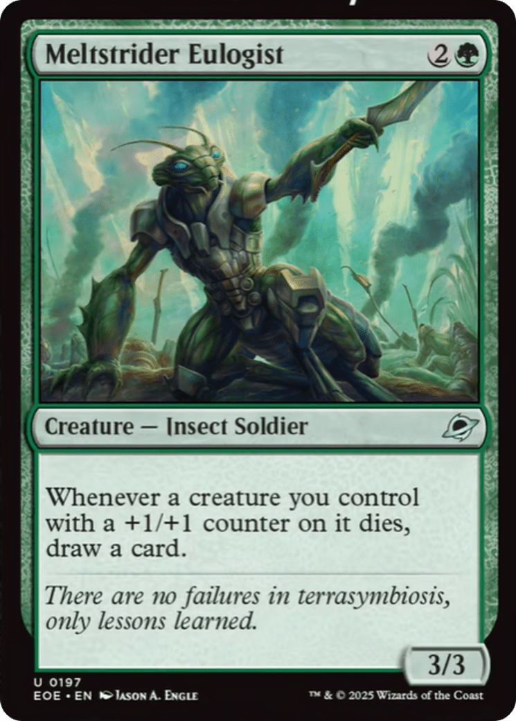 Meltstrider Eulogist [Edge of Eternities] MTG Single Magic: The Gathering  | Multizone: Comics And Games