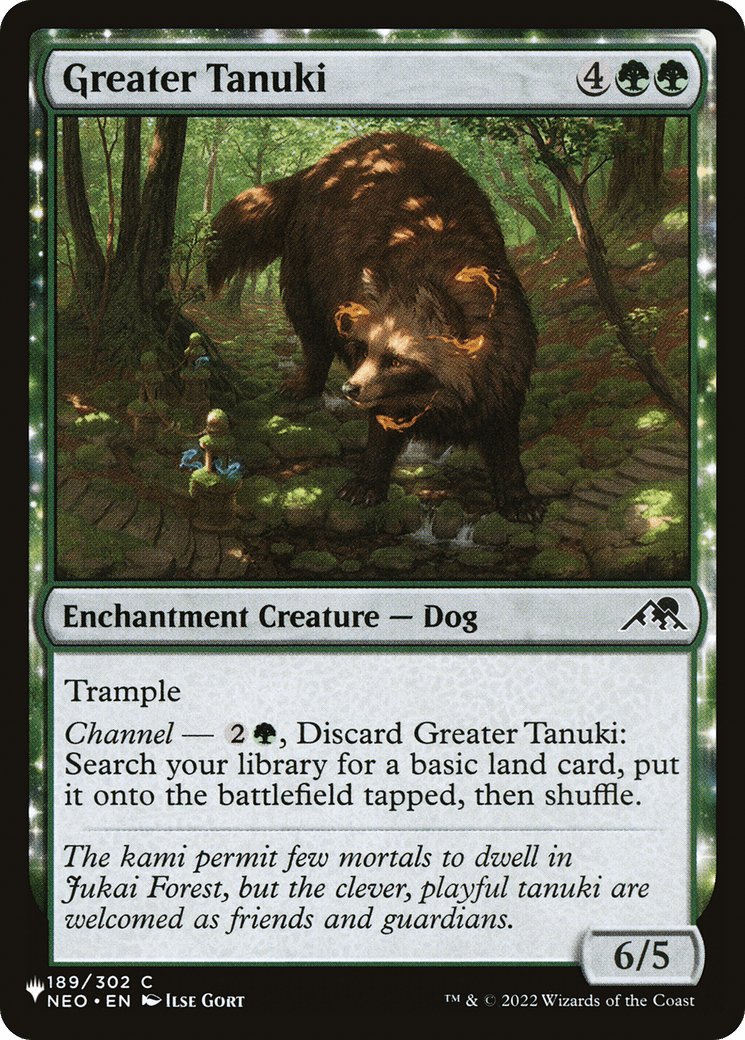 Greater Tanuki [The List] MTG Single Magic: The Gathering  | Multizone: Comics And Games