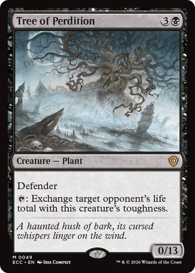 Tree of Perdition [Lorwyn Eclipsed Commander] MTG Single Magic: The Gathering  | Multizone: Comics And Games
