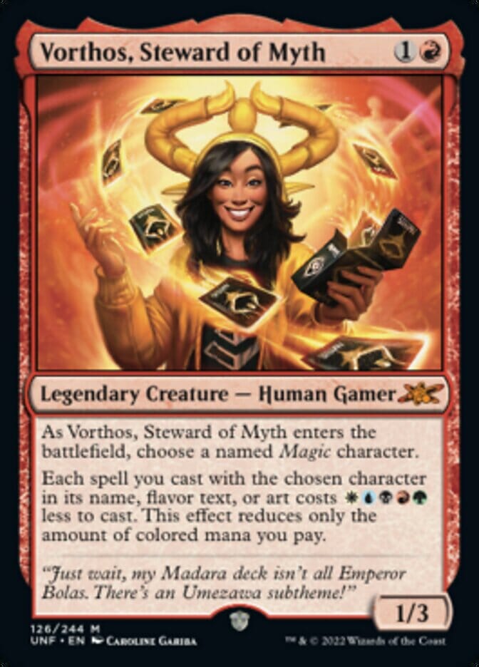 Vorthos, Steward of Myth [Unfinity] MTG Single Magic: The Gathering  | Multizone: Comics And Games