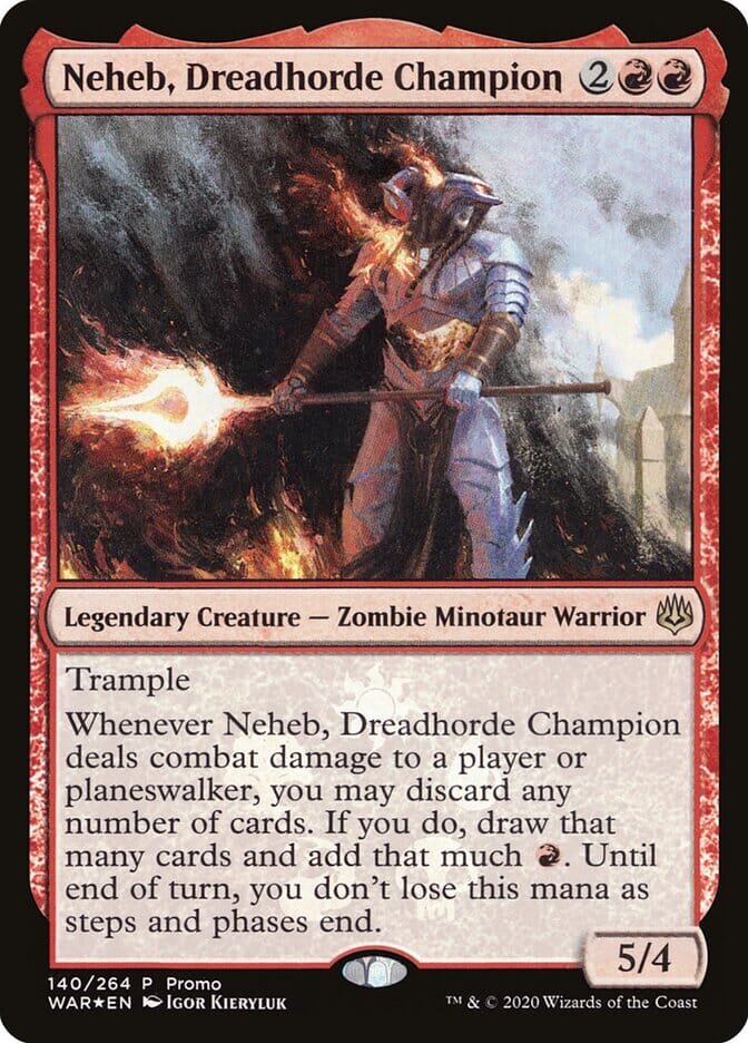 Neheb, Dreadhorde Champion [Resale Promos] MTG Single Magic: The Gathering  | Multizone: Comics And Games
