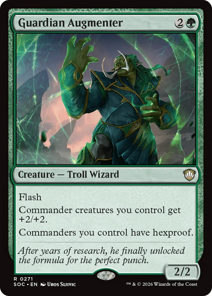 Guardian Augmenter [Secrets of Strixhaven Commander] MTG Single Magic: The Gathering  | Multizone: Comics And Games