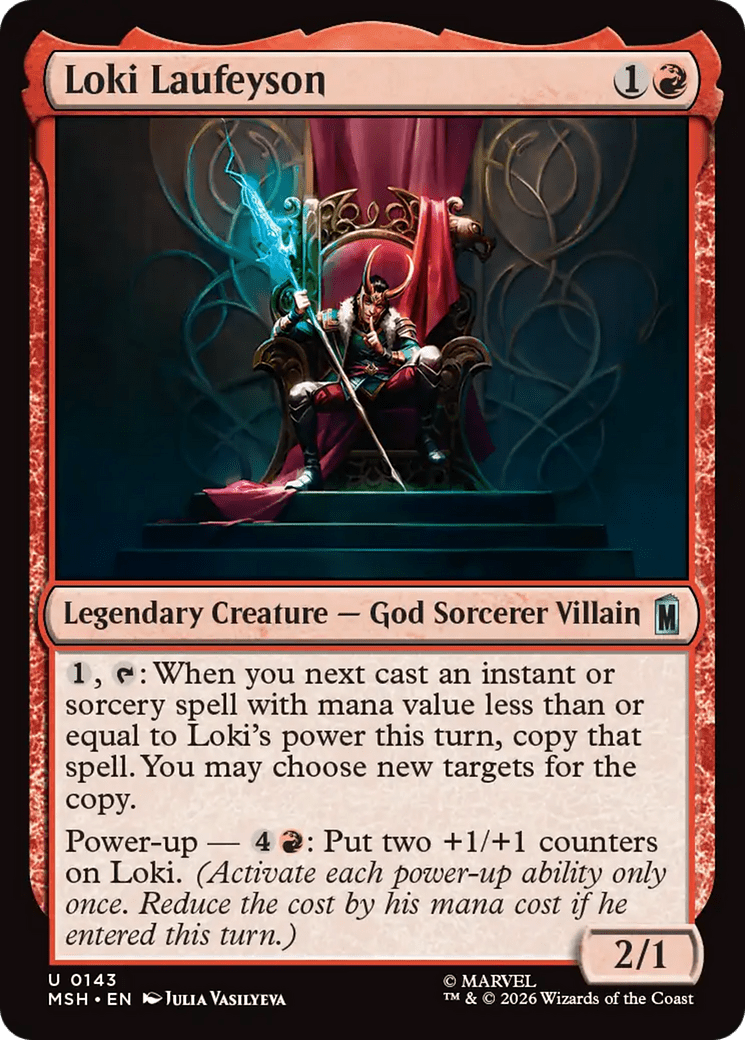 Loki Laufeyson [Marvel Super Heroes] MTG Single Magic: The Gathering  | Multizone: Comics And Games
